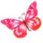 Butterfly pink